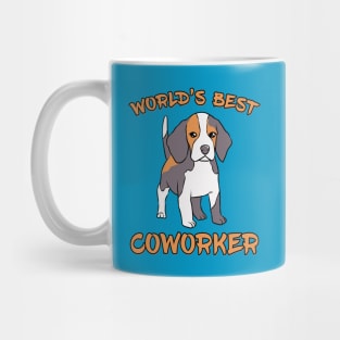 Beagle World's Best Coworker WFH Mug